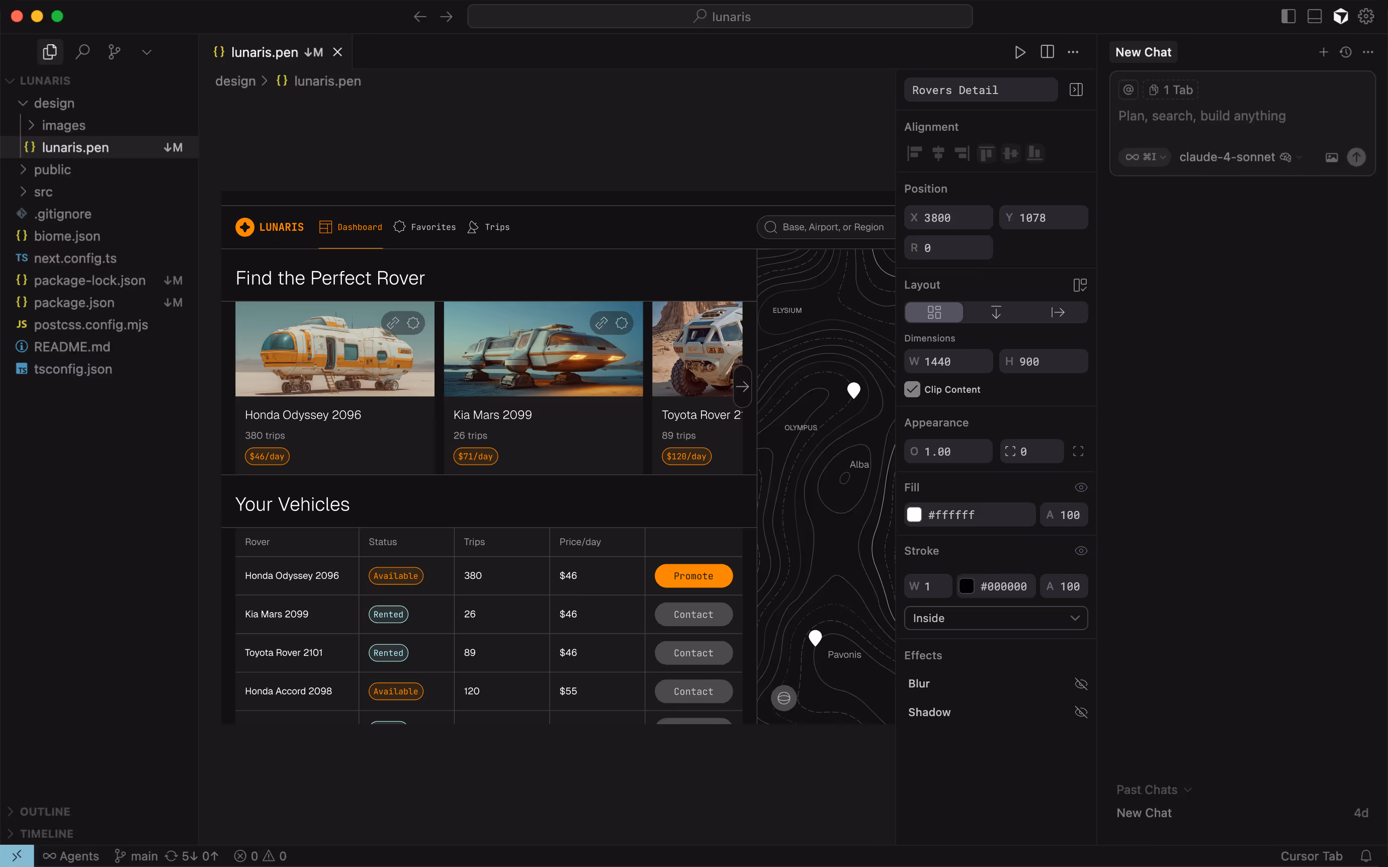 Pencil in action demonstration